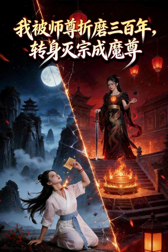 我被师尊折磨三百年,转身灭宗成魔尊封面