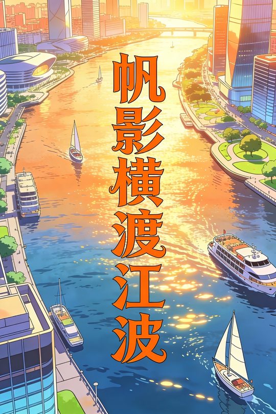 帆影横渡江波封面