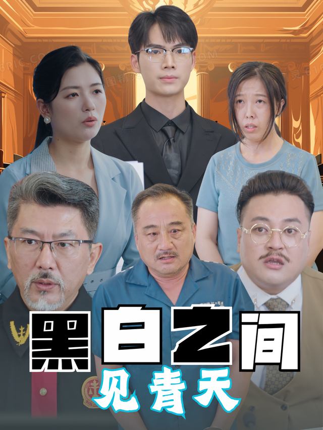 黑白之间见青天封面