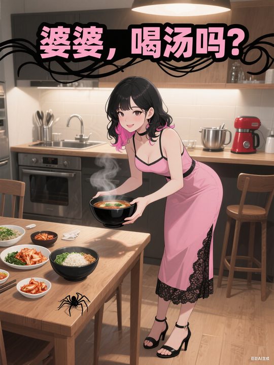 婆婆,喝汤吗封面