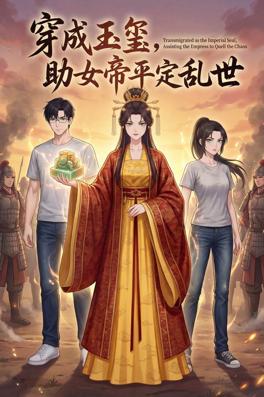 穿成玉玺,助女帝平定乱世封面