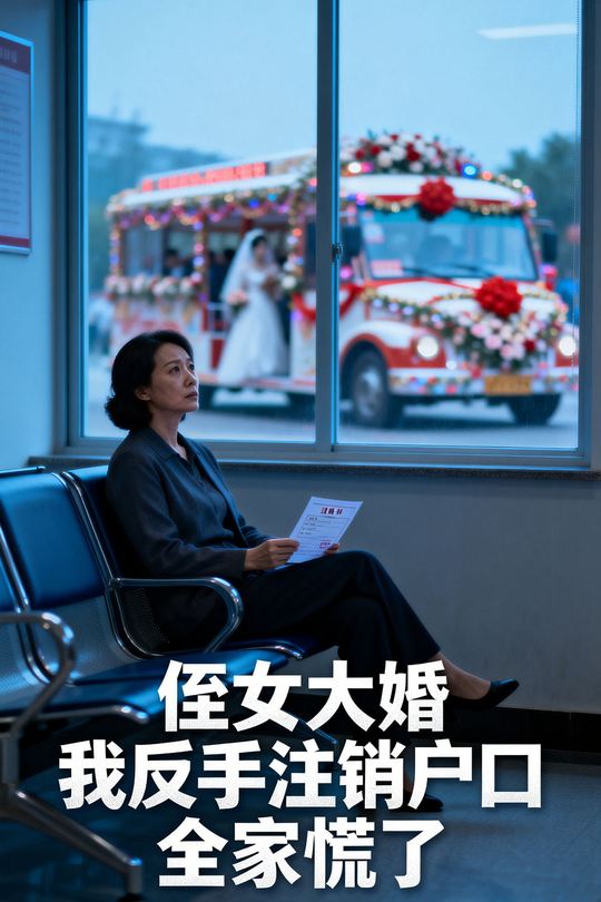 侄女大婚,我反手注销户口,全家慌了封面