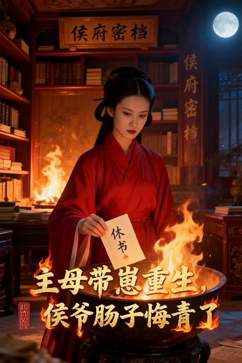 主母带崽重生,侯爷肠子悔青了封面