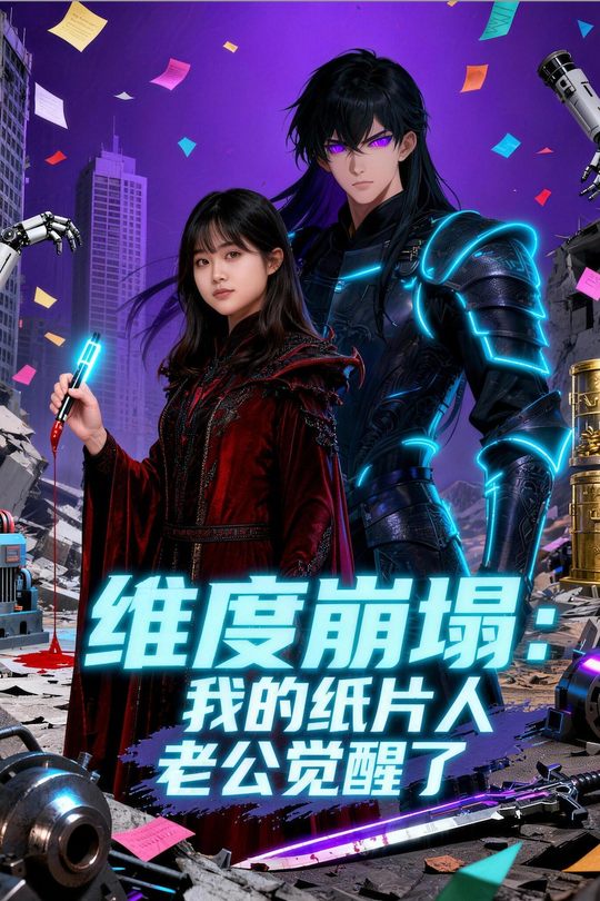 维度崩塌:我的纸片人老公觉醒了封面