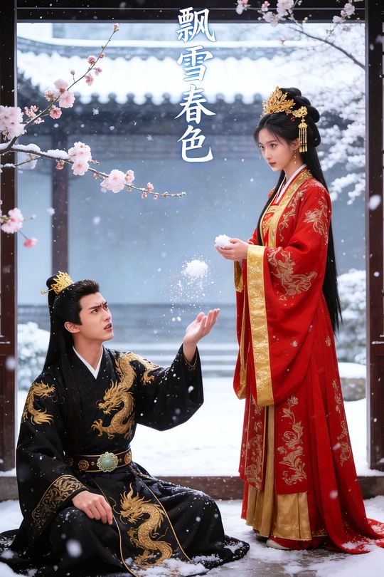 飘雪春色封面