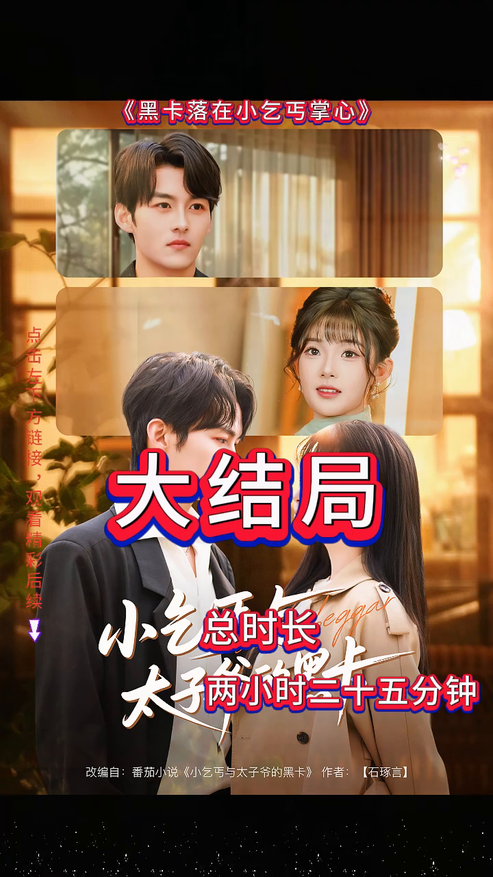 黑卡落在小乞丐掌心封面