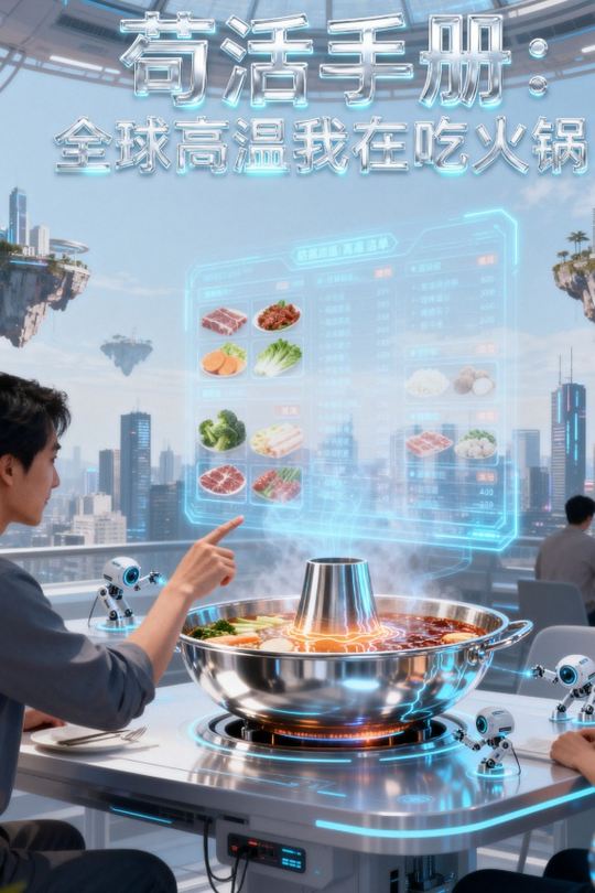苟活手册:全球高温我在吃火锅封面
