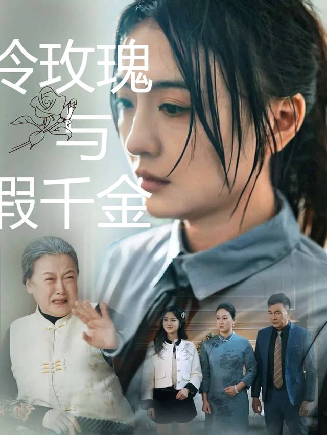 冷玫瑰与假千金封面