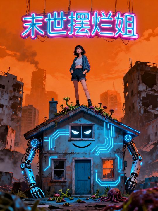 末世摆烂姐封面