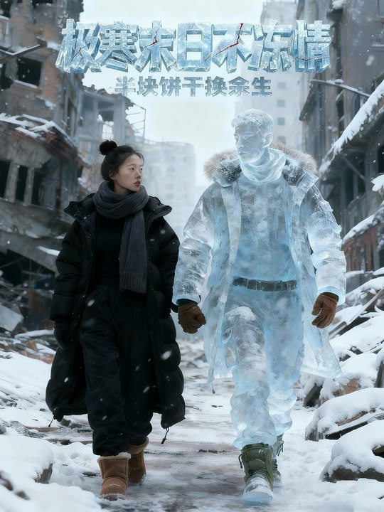 极寒末日不冻情,半块饼干换余生封面