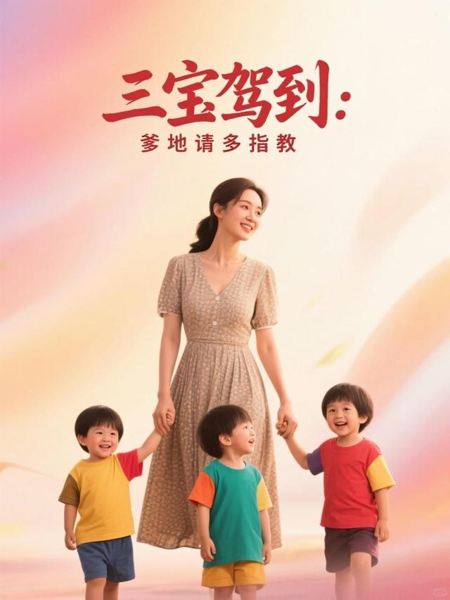 三宝驾到:爹地请多指教封面
