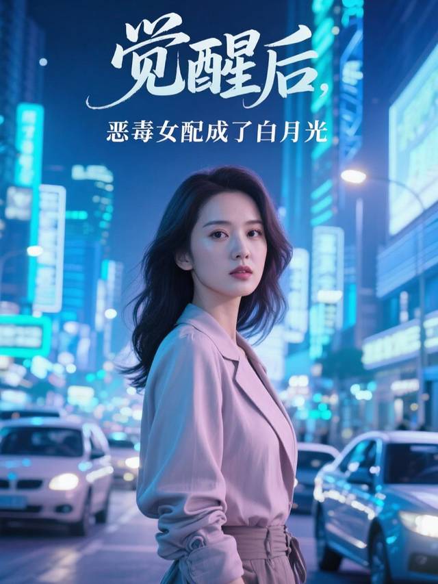 觉醒后,恶毒女配成了白月光封面