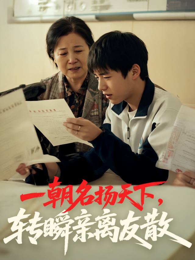 一朝名扬天下,转瞬亲离友散封面