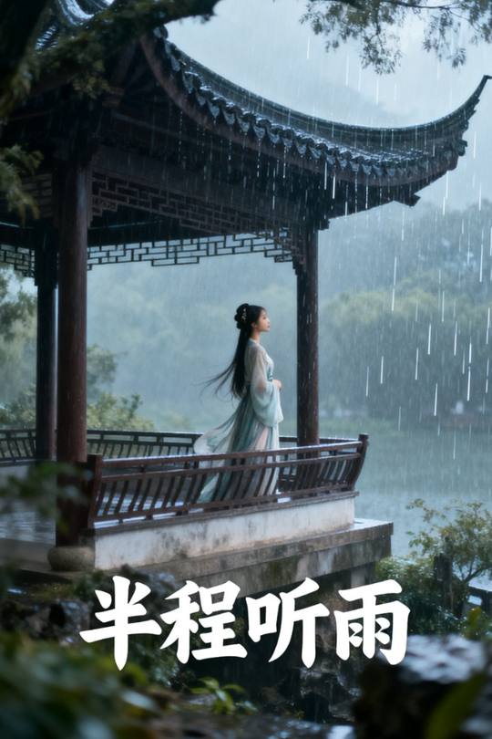 半程听雨封面