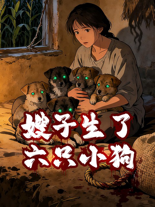 嫂子生了六只小狗封面