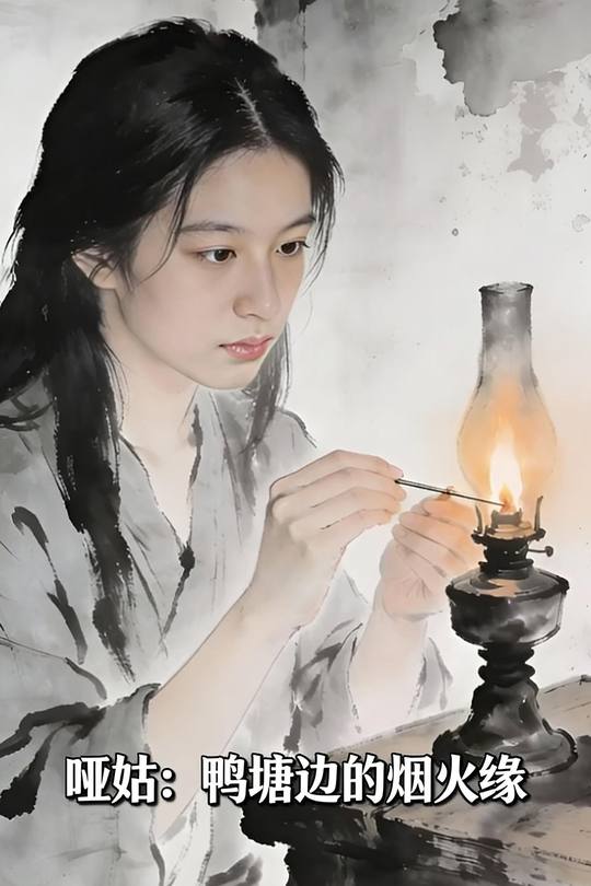 哑姑:鸭塘边的烟火缘封面