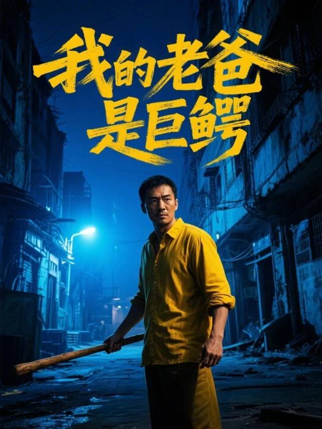 我的老爸是巨鳄封面