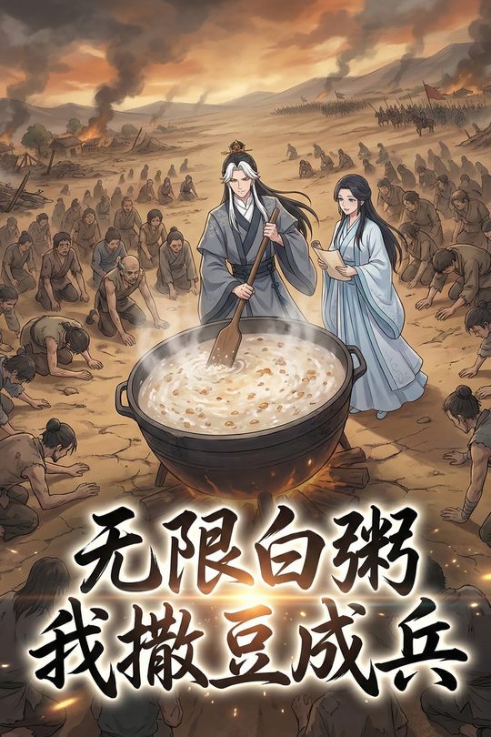 无限白粥 ,我撒豆成兵封面