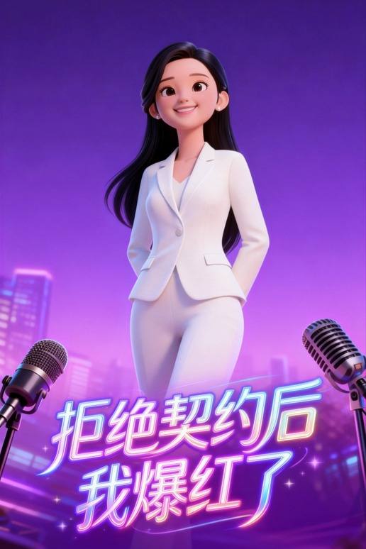拒绝契约后我爆红了封面