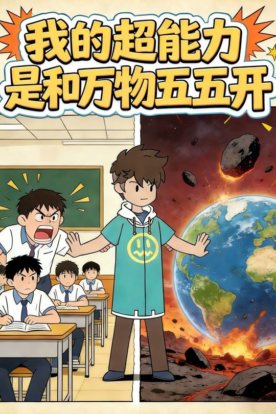 我的超能力是和万物五五开封面