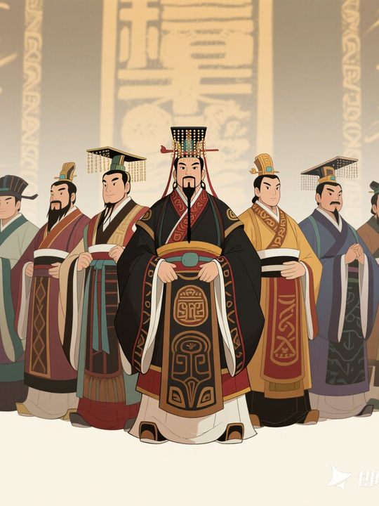 历代帝王封面
