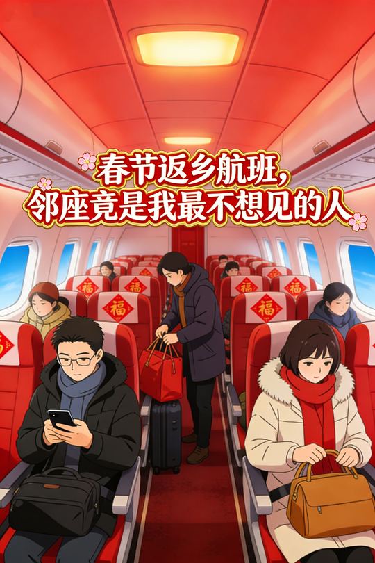 春节返乡航班,邻座竟是我最不想见的人封面
