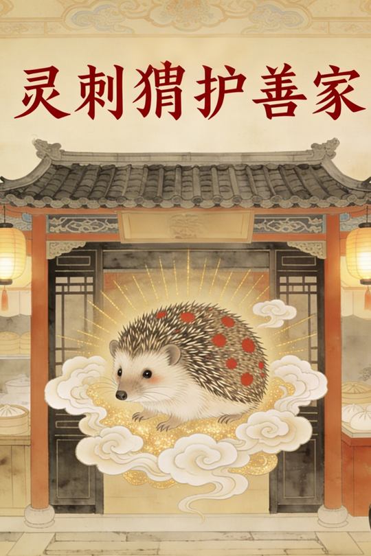 灵刺猬护善家封面