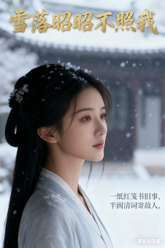 雪落昭昭不照我封面