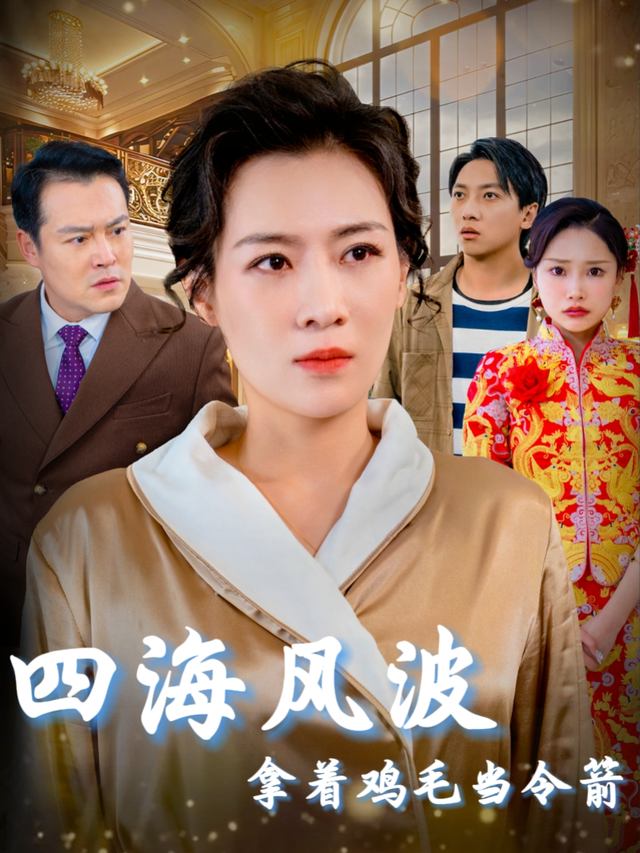 四海风波,拿着鸡毛当令箭封面