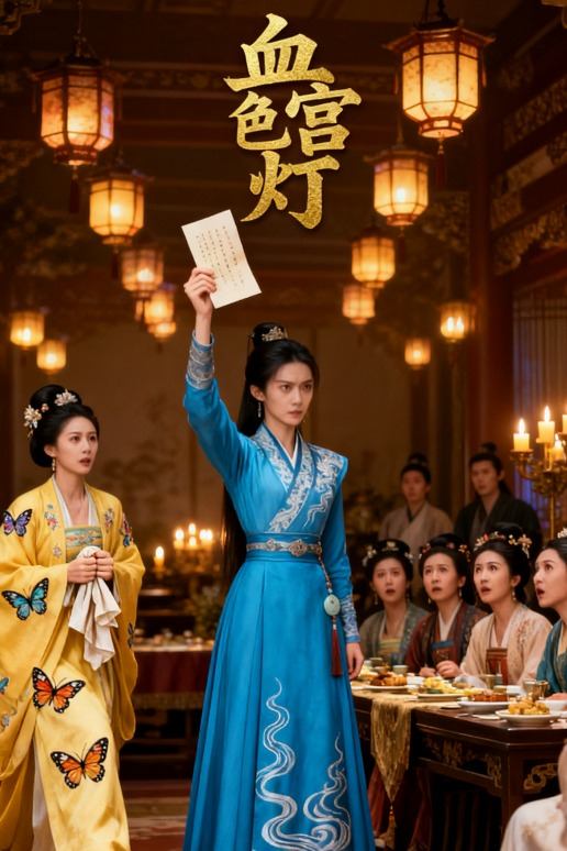 血色宫灯封面