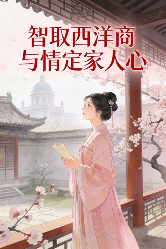 智取西洋商与情定家人心封面