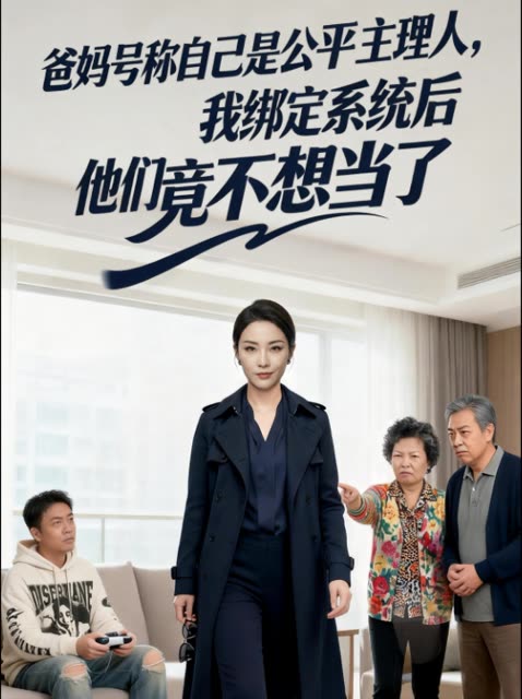 爸妈号称自己是公平主理人,我绑定系统后他们竟不想当了封面