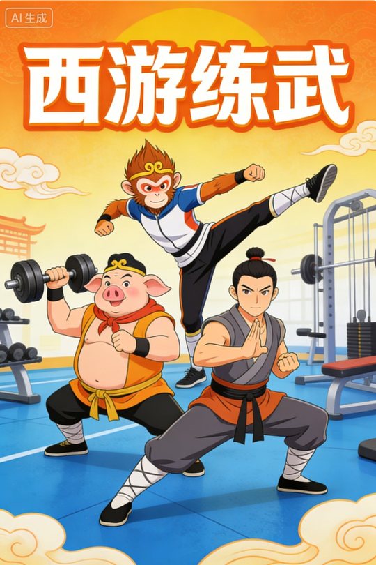 西游练武封面