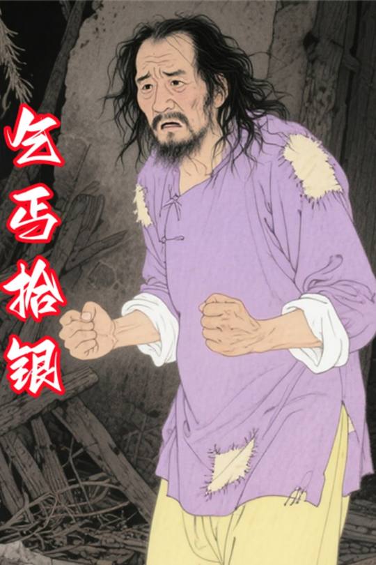 乞丐拾银封面