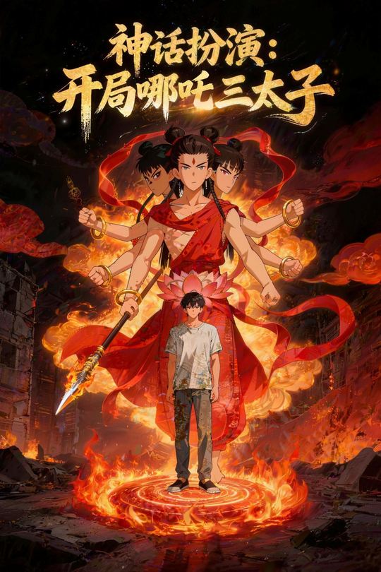 神话扮演:开局哪吒三太子封面