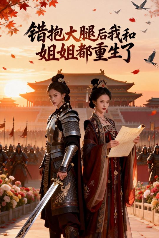 错抱大腿后我和姐姐都重生了封面