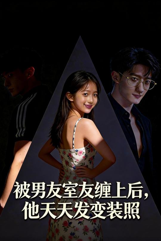 被男友室友缠上后,他天天发变装封面