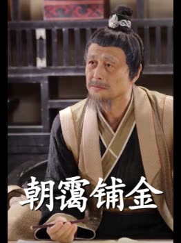 朝霭铺金封面