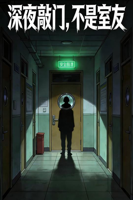 深夜敲门,不是室友封面