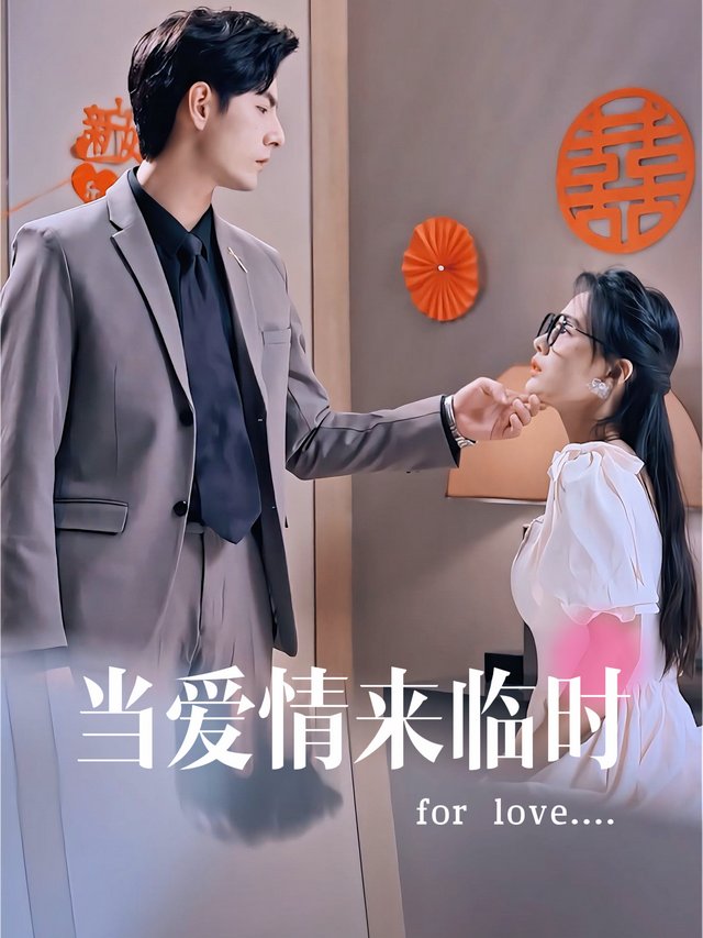 当爱情来临时封面