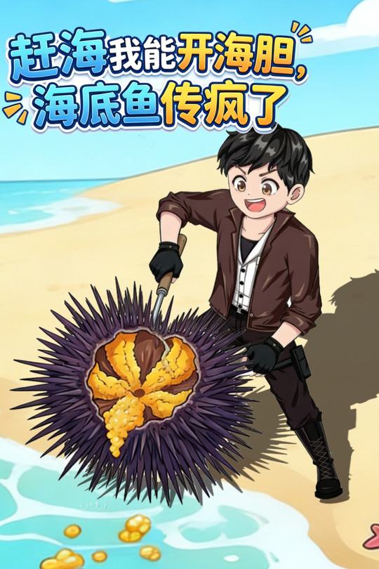 赶海我能开海胆,海底鱼传疯了封面