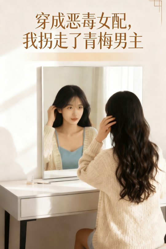 穿成恶毒女配,我拐走了青梅男主封面