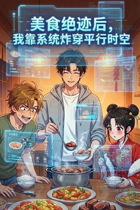 美食绝迹后,我靠系统炸穿平行时空封面