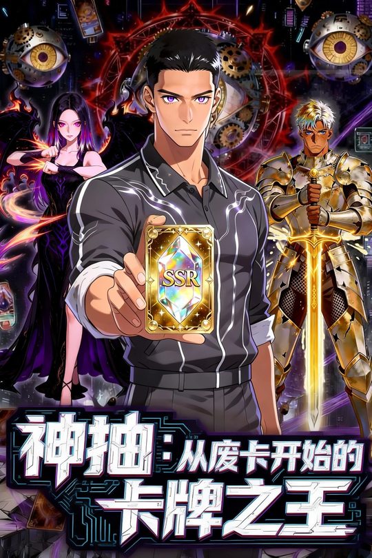神抽:从废卡开始的卡牌之王封面
