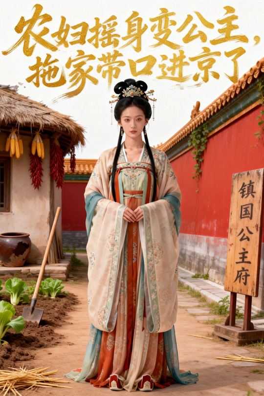 农妇摇身变公主,拖家带口进京了封面