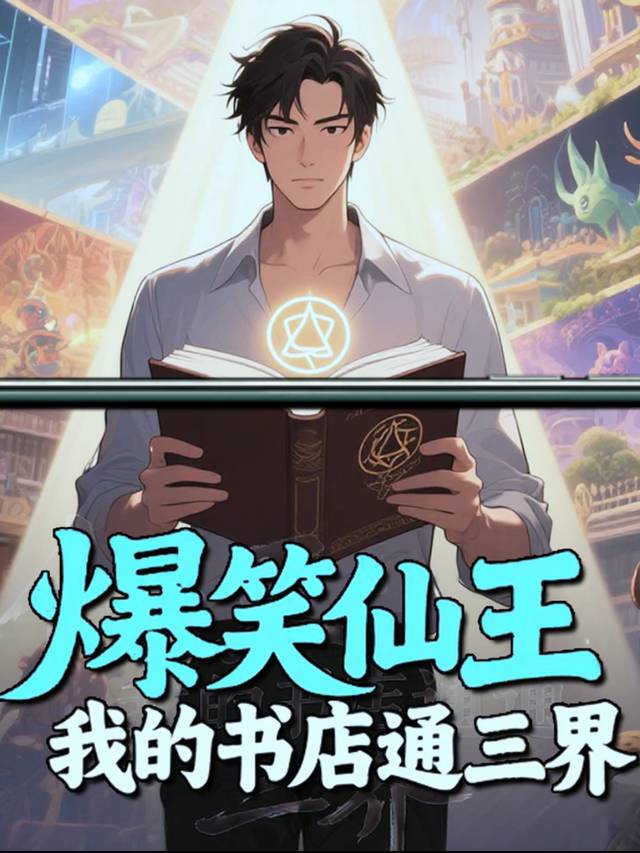 爆笑仙王,我的书店直通三界封面
