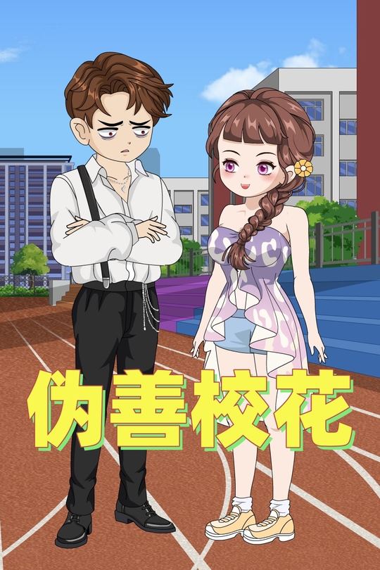 伪善校花封面