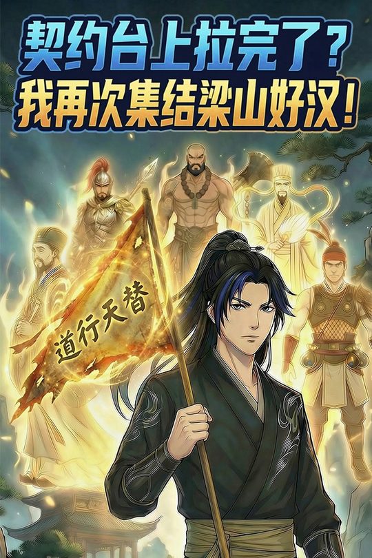契约台上拉完了?我再次集结梁山好汉!封面