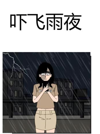 吓飞雨夜封面