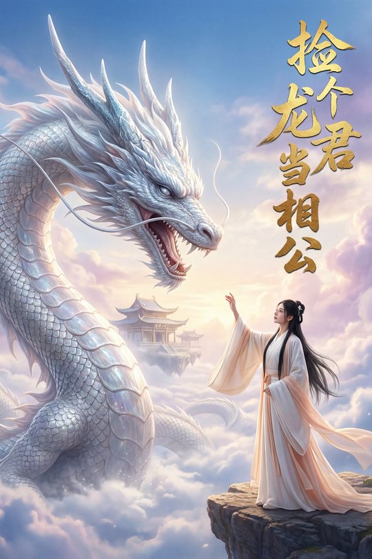 捡个龙君当相公封面